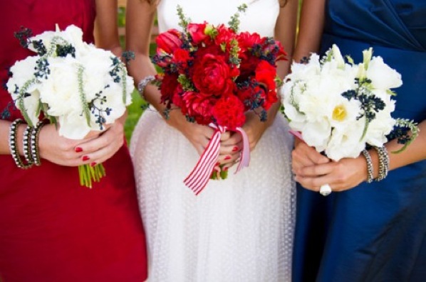 Patriotic Wedding Ideas | American Flag Wedding | 4th July Wedding