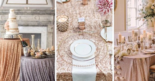 Where to Find: Glam Glitter & Sequin Tablecloths