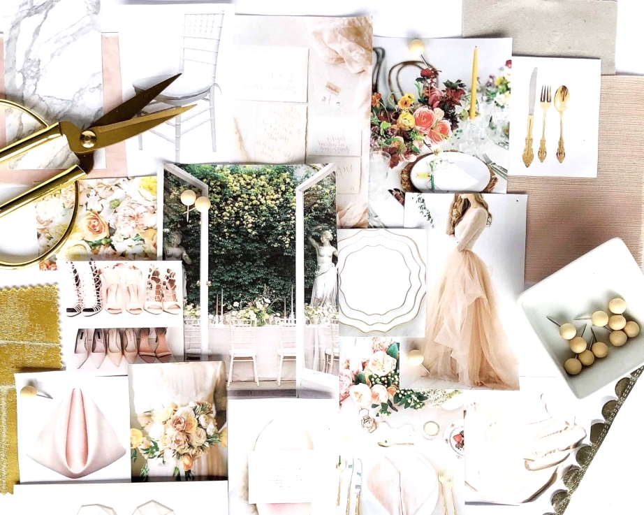 How to Create a Wedding Mood Board